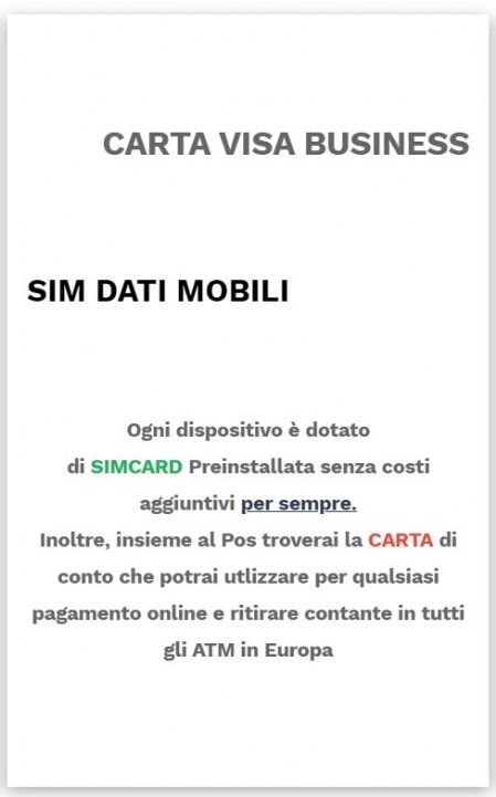 SIM DATI MOBILI